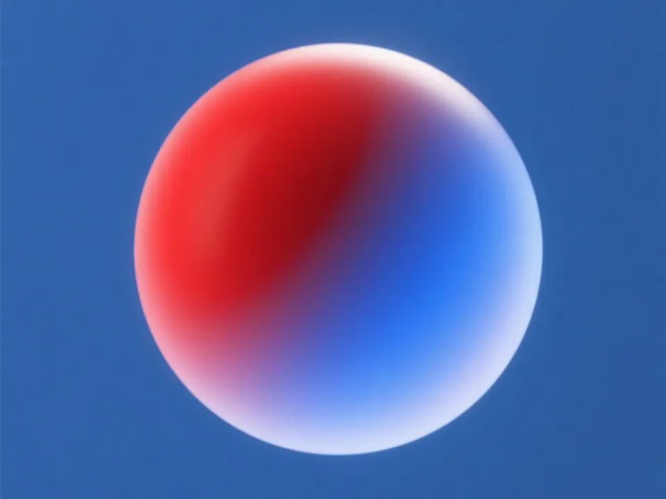 双色球主题插画