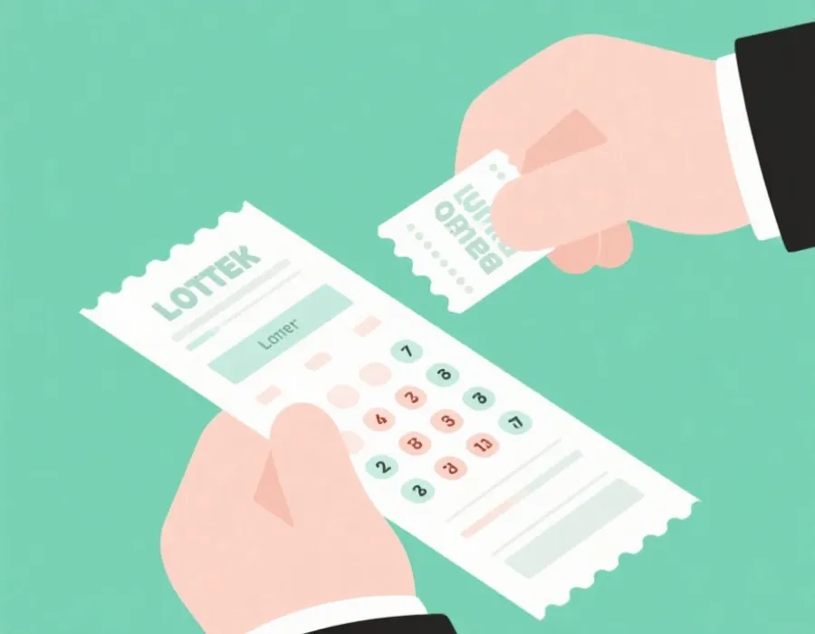 兑奖与核对流程示意图