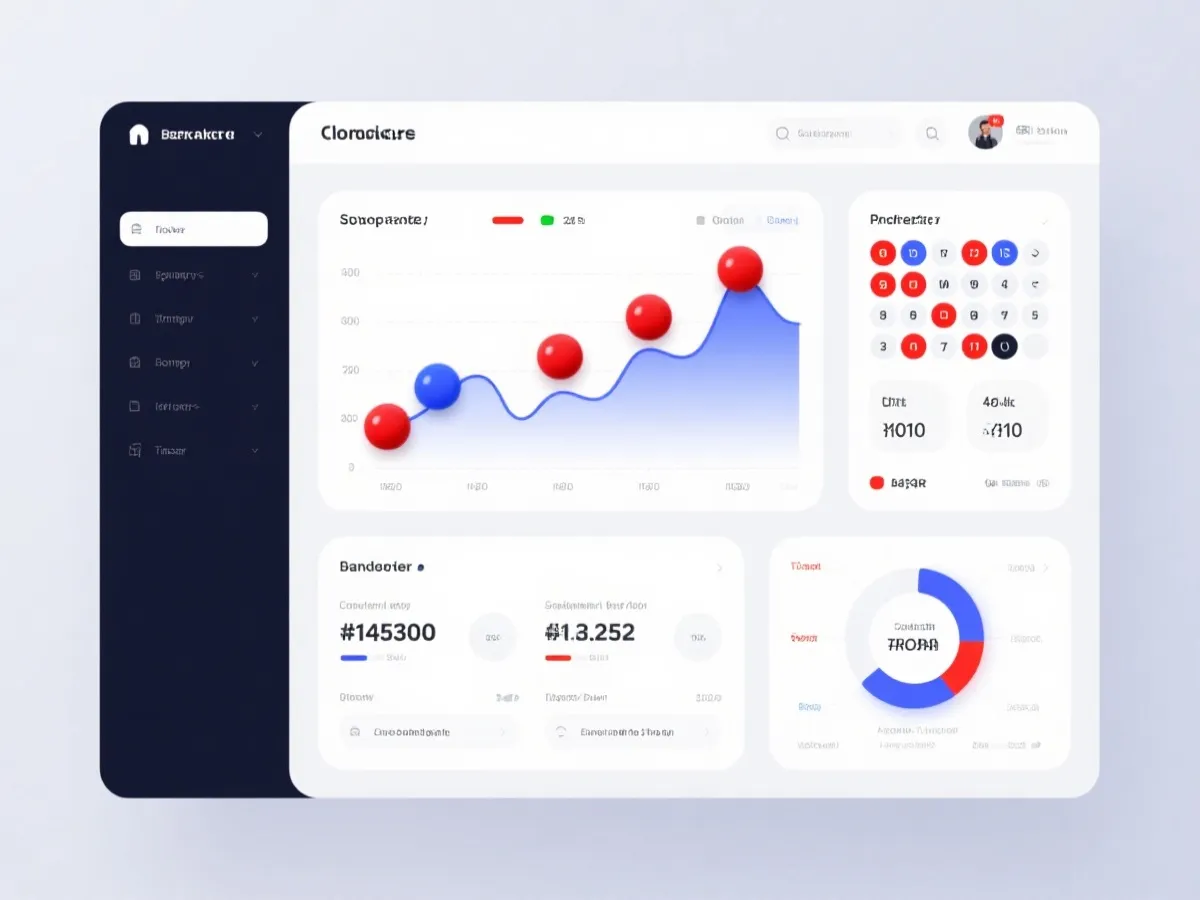 双色球走势图分析界面示意图