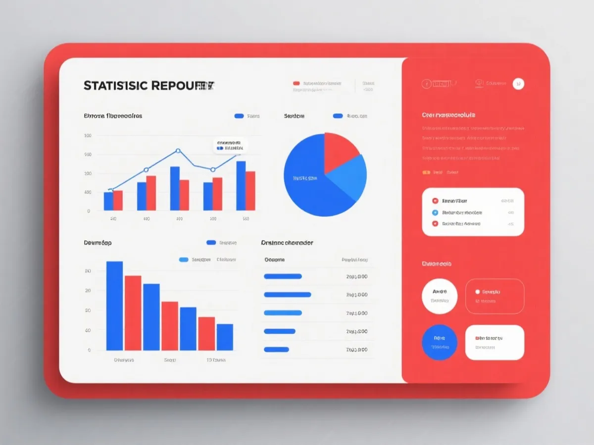 双色球统计分析图表示意图